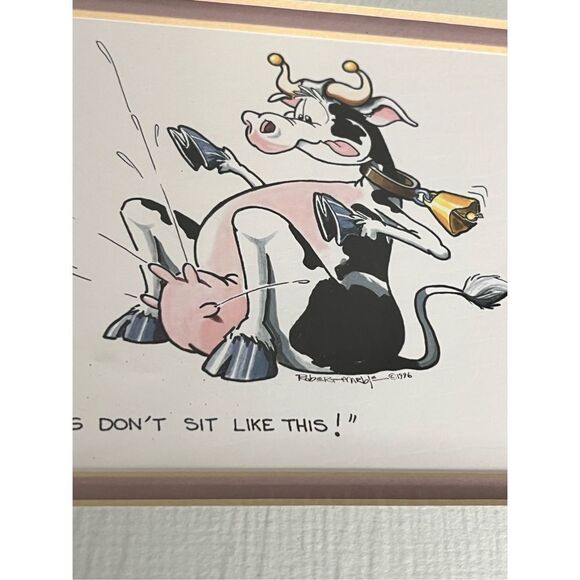 Robert Marble  Lithograph Print  - Cow Udders - Picture 2 of 5